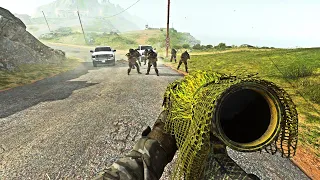 British Sniper vs. The Cartel & Terrorists in Europe - Modern Warfare II (Realism Difficulty)