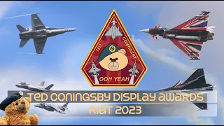 LIVE RIAT 2023 AIR TATTOO AIRSHOW STUDIO REPLAY • TED CONINGSBY DISPLAY AWARDS RAF FAIRFORD 19.07.23