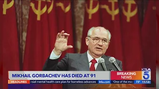 Mikhail Gorbachev, former Soviet president, dies