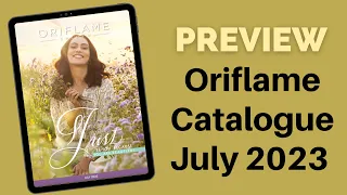 Oriflame Preview Catalogue July 2023