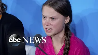 Climate activist Greta Thunberg lashes out at world leaders l ABC News