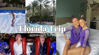 travel competition vlog! (level 10 gymnasts take on Florida)