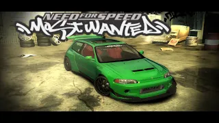 Need For Speed Most Wanted (2005) ||1994 Honda Civic Si (EG6) || Junkman Tuning ||