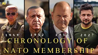 Chronology of NATO Membership | Made by Ai [4K]