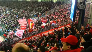 VFL Bochum-FC Bayern,Support Südkurve Gästeblock,Torjubel zum 1:0