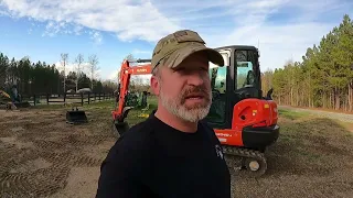 Kubota KX040 initial review