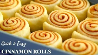 The famous melt-in-the-mouth rolls. Classic American cinnamon rolls. Cinnamon Rolls
