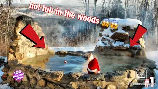 How to make a hot tub in the woods