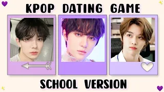 Kpop Dating Game | School Version #kpopdatinggame