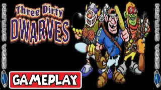 Three Dirty Dwarves GAMEPLAY [SEGA SATURN] - No Commentary