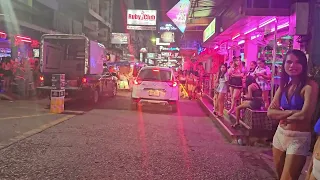 [4k] Soi 6 Pattaya  Thursday Night Life  on Oct.19.2023  60fps video