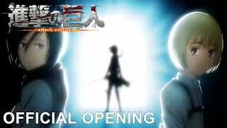 Attack on Titan Season 1 Part 2 Opening Movie｜Linked Horizon「Jiyu no Tsubasa」