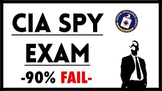 Can You Pass a CIA Spy Exam? - 90% FAIL