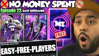 FREE INVINCIBLE LOCKER CODE AND FREE OPTION PACK! WE GOT EASY ENDGAME CARDS! NBA 2K22 MYTEAM