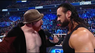 Sheamus confronts Drew McIntyre - WWE SmackDown 3/3/2023
