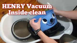 Henry Vacuum cleaner INSIDE DEEP CLEAN