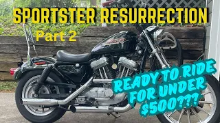 Will this LEFT FOR DEAD 1997 HARLEY-DAVIDSON Ride Again for under $500? Part 2