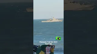 DESFILE DE NAVIOS, Comando da Marinha em Natal RN | 7 de Setembro 2022 | Passeata | Brasil #Shorts