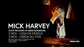 Mick Harvey  ao vivo em Portugal