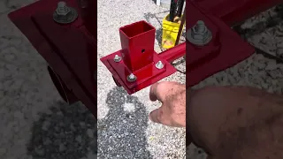 My Harbor freight tire changer hack