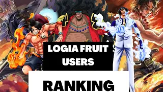 Logia Devil Fruits Users Ranking in Onepiece --Zoro Uchiha
