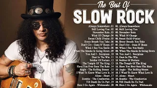 Guns & Roses, Scorpions, Bon Jovi, U2 , Aerosmith, White Lion - Best Slow Rock Songs Ever