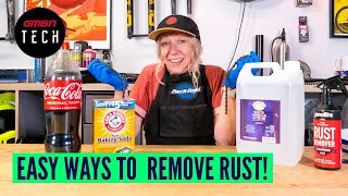 Removing Rust From A Bike Chain | 3 Household Items Vs Rust Remover