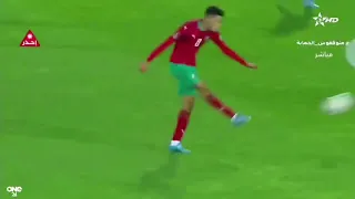 اهداف مباراة المغرب الكونغو 4 -1 عز الدين اوناحي وطارق تيسودالي