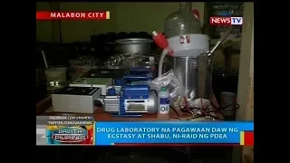 BP: Drug laboratory na pagawaan daw ng ecstasy at shabu, ni-raid ng PDEA