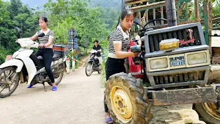 Genius girl Repairs a severely damaged motorbike. It can still be repaired like new/ genius girl