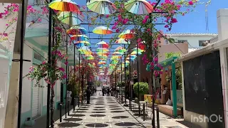 How to Get to the Umbrella Street in Puerto Plata, Dominican Republic