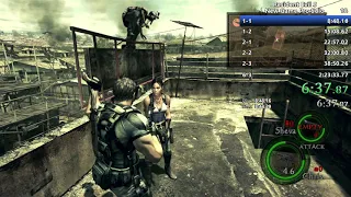 RE5 New Game Pro Solo 2:00:50 RTA No Load | 1:36:40 IGT