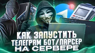 КАК ЗАПУСТИТЬ TELEGRAM БОТА ИЛИ ПАРСЕР НА СЕРВЕРЕ