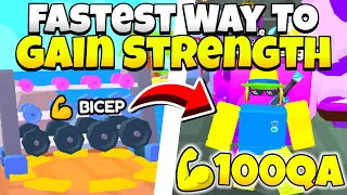 Fastest Way To Gain Strength [Arm Wrestling Simulator]