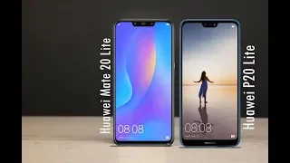 Huawei Mate 20 Lite vs Huawei P20 Lite - Quick Comparison 2018