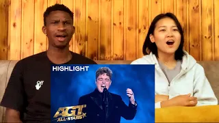 HER FIRST TIME EVER REACTION TO Tom Ball "Creep" by Radiohead PERFORMANCE | AGT:All-Stars 2023