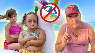 Maria Clara Diverte na Praia e Aprende Novas Regras de Conduta para Crianças - MC Divertida