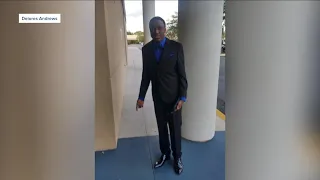 Fire victim wears tuxedo to prom after recovering from severe burns 11 years ago