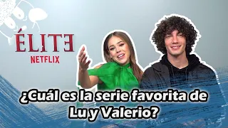 Danna Paola y Jorge López: Las series favoritas de Lu y Valerio son... [ENG SUBS]