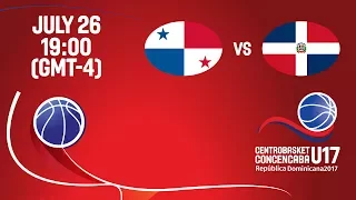 Panama vs Dominican Republic - Full Game - Centrobasket U17 Championship