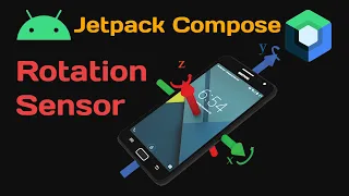 Rotation Sensor with Jetpack Compose Canvas Android