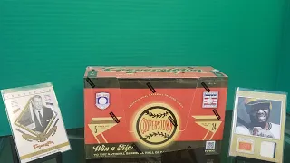 2012 Panini Cooperstown - 2 HOF autos! 8 #ed cards - Wood Orioles card - Baseball hobby box opening