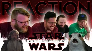 Star Wars: The Last Jedi Official Trailer REACTION!! #TLJReaction