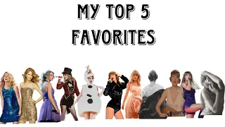 My Top 5’s From Each Album !! (by: swiftieclass13) #taylorswift  #swiftie