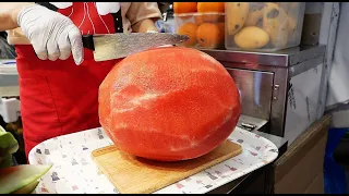 깔끔한 과일자르기,생과일 주스,컵과일 영상 3 / Amazing Fruit cutting skill, fruit juice, cup fruit / korean street food