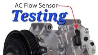 New Model Lexus ,Toyota Camry ,Toyota Crolla Air conditioner Common Problem. Flow Sensor How Test?