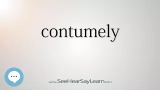 contumely - Smart & Obscure English Words Defined 🗣🔊