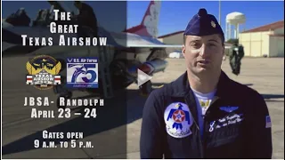 Thunderbirds at the 2022 Great Texas Airshow JBSA-Randolph