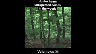 Hunter hears ￼Horrifying noises in the woods… #bigfoot #woods