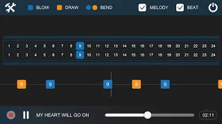 My Heart Will Go on - Harmonica Tab Tutorial Tremolo 24 Holes